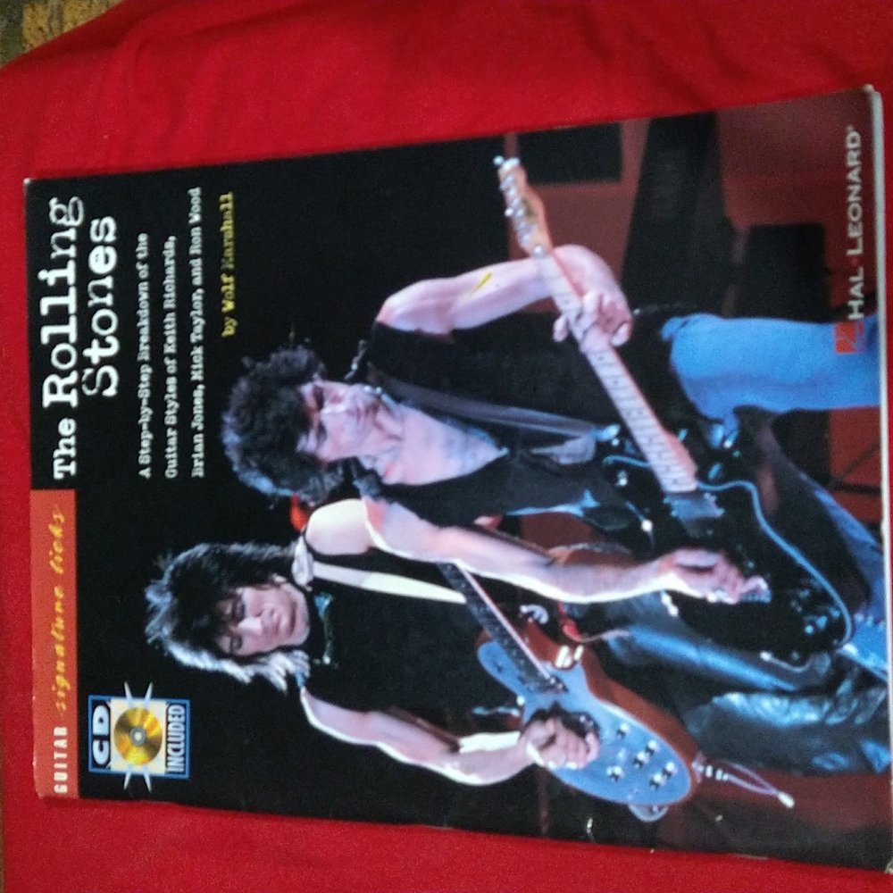 Rolling Stones Guitar Lessons with CD